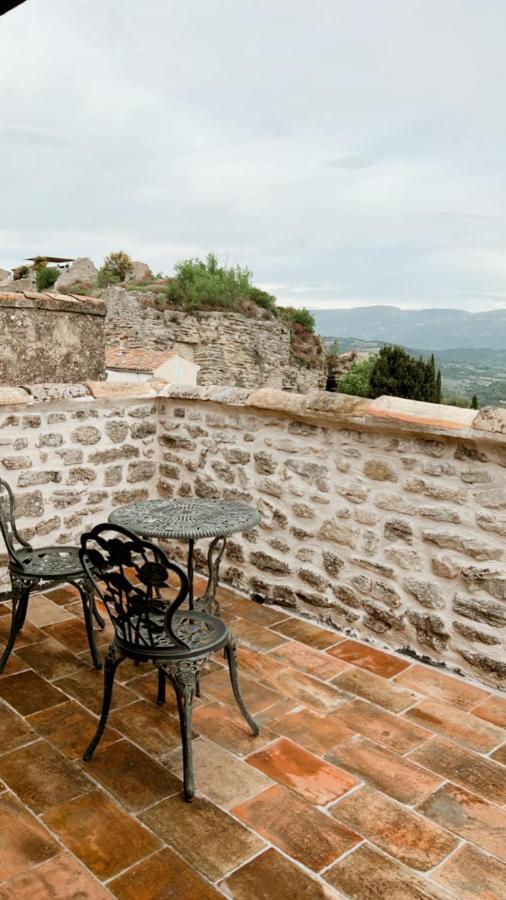 L'Auberge Du Presbytere Saignon Exterior foto